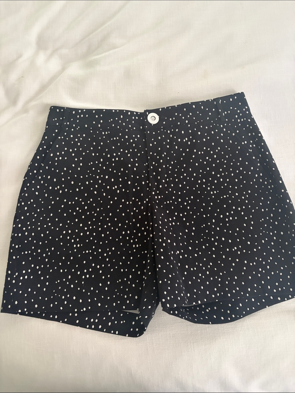 CAbi Pasadena Polkadot Navy Shorts